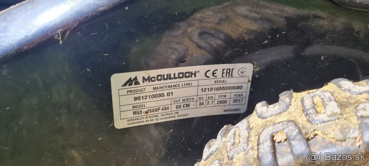 Kosacka Mcculloch 4x4 - 2