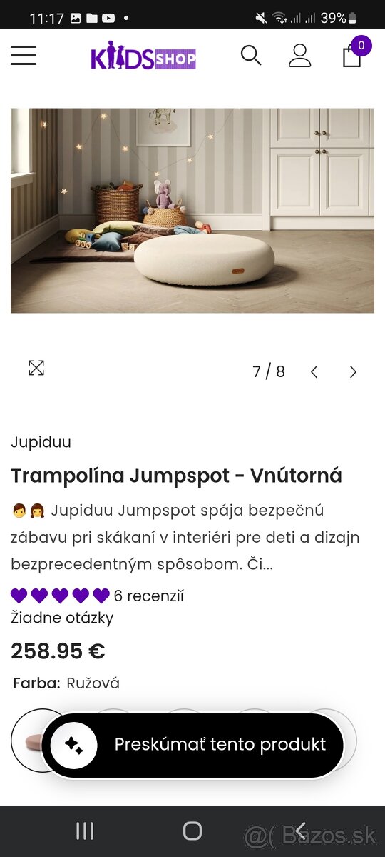 Trampolína Jumpspot - Vnútorná - 2