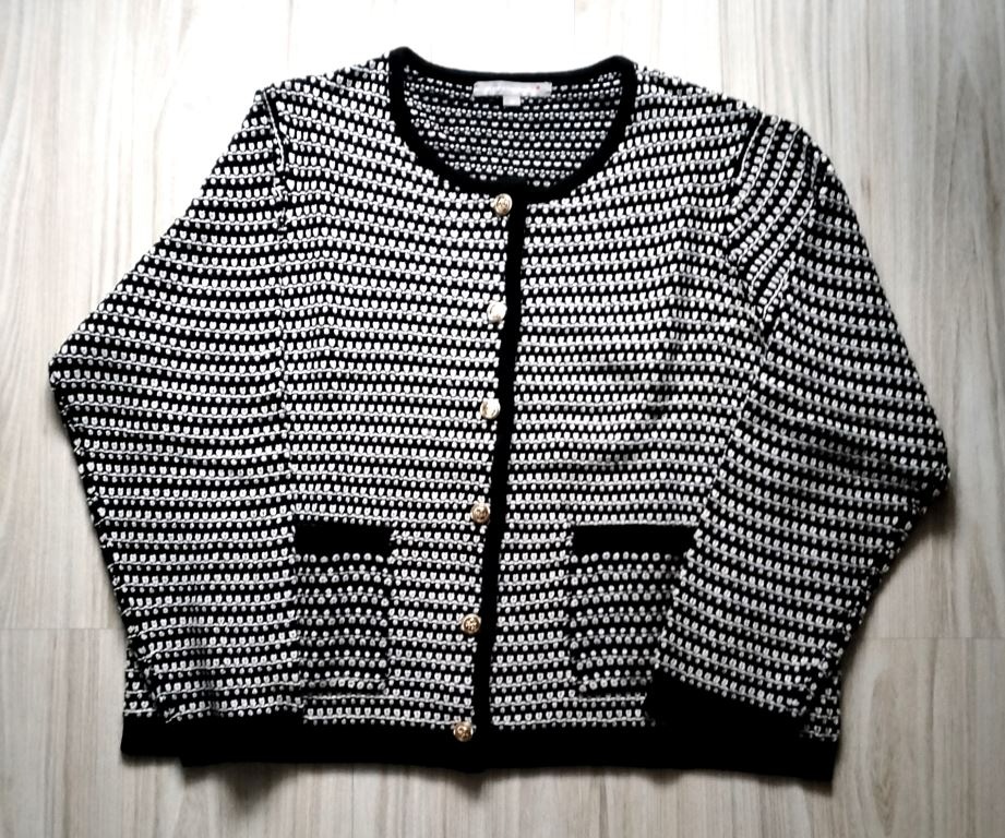 Dámsky svetrík/pletené sako, zn. Blancheporte - 2