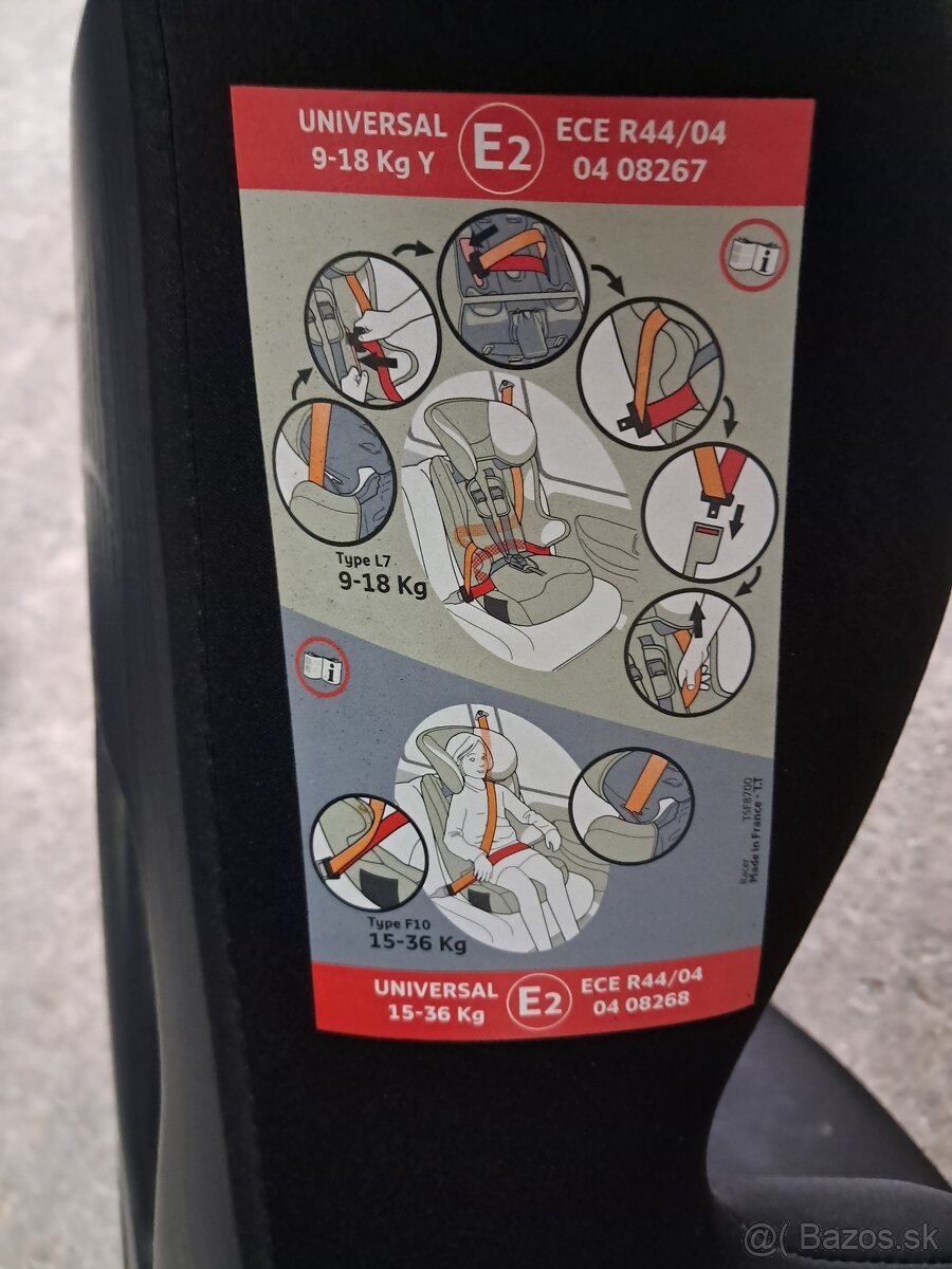 Detská autosedačka - 2