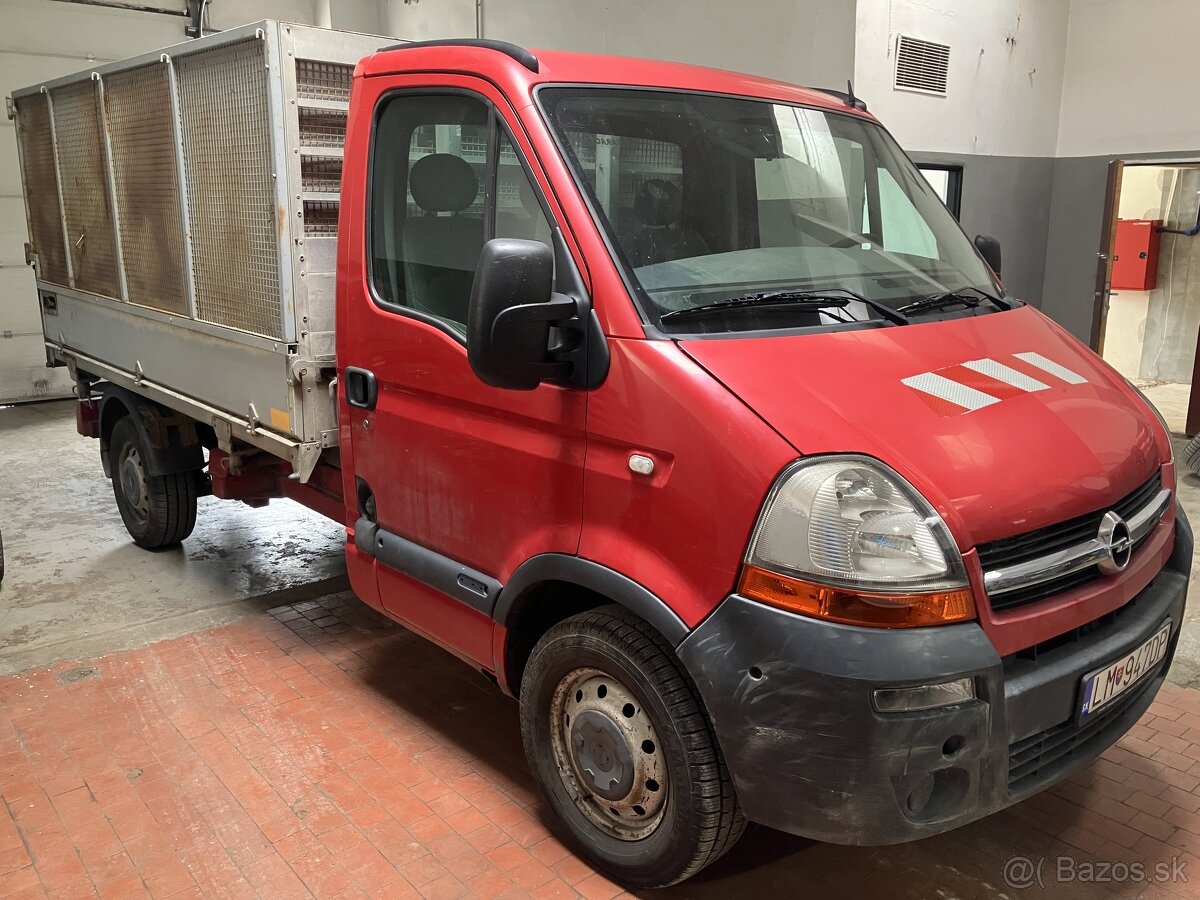 Opel Movano 3,5t trojstranny sklápac - 2