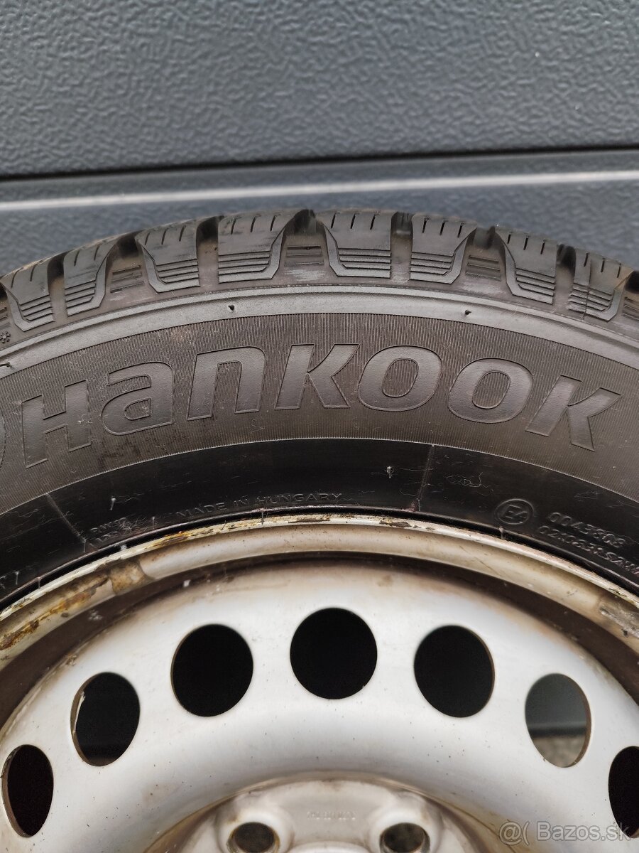 vw Transporter T5 T6 zimné pneu + disky - 2