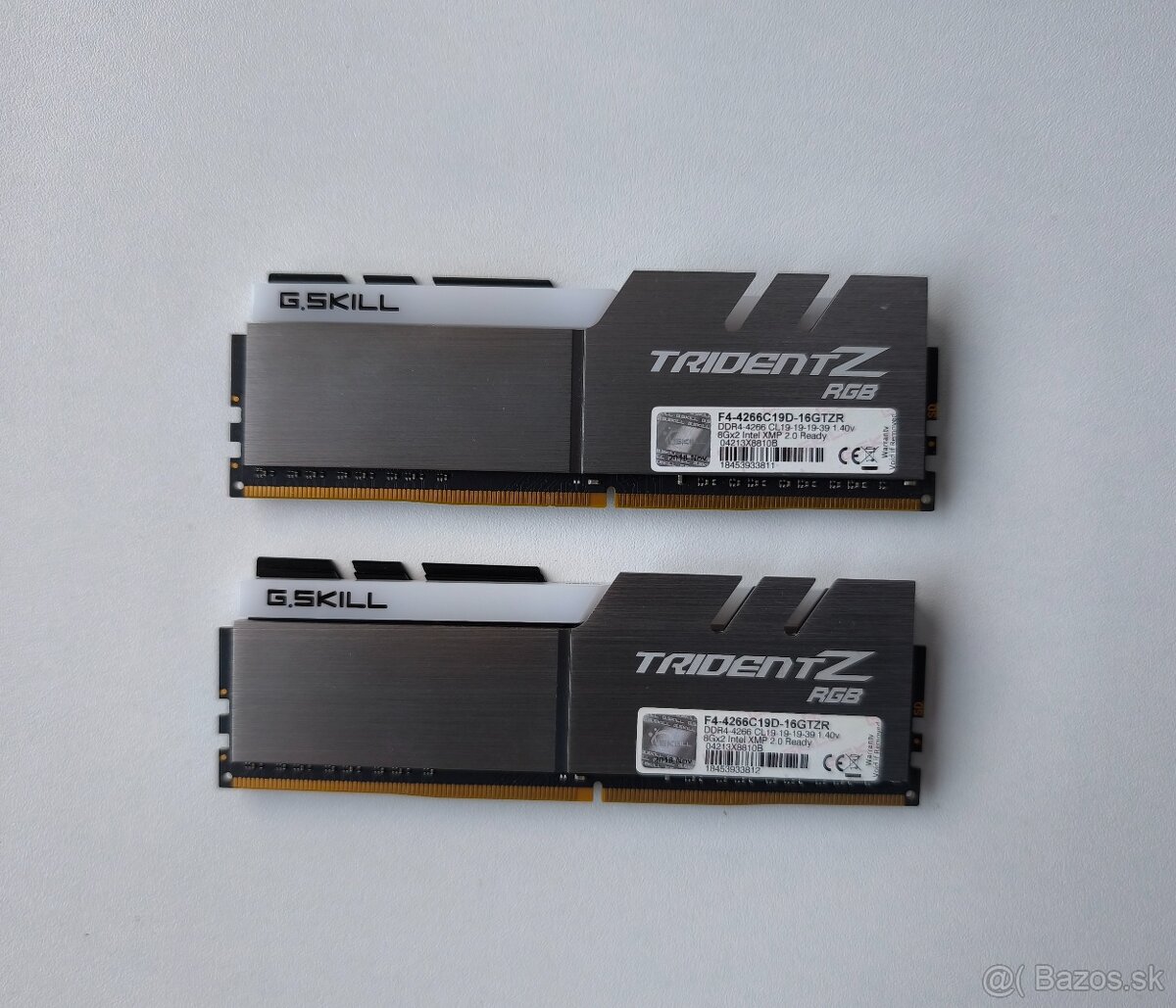 32GB RAM DDR4 Gskill TridentZ RGB 4x8GB - 2