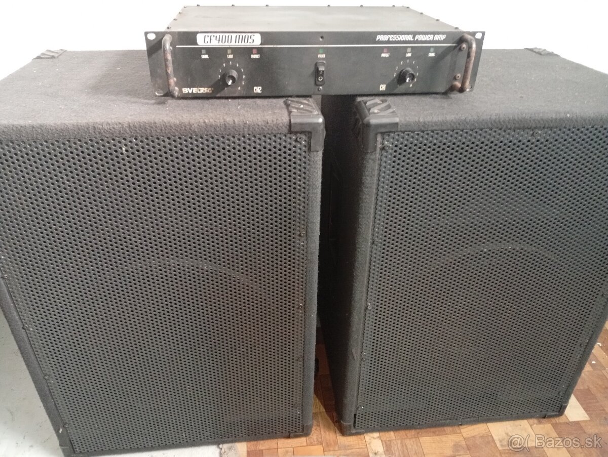 Aparatúra bedne + zosilňovač - 2