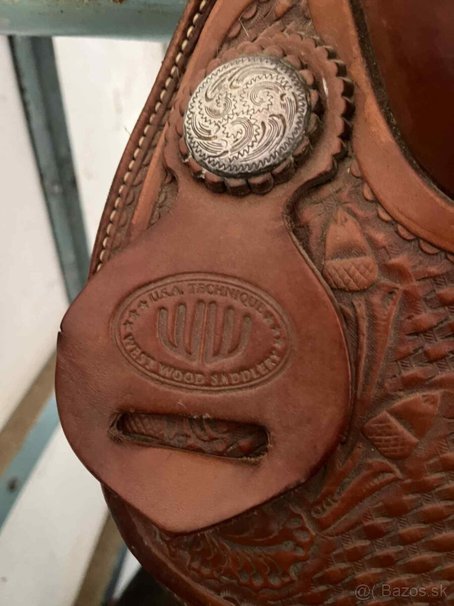 Predám kvalitné westernové sedlo - 2