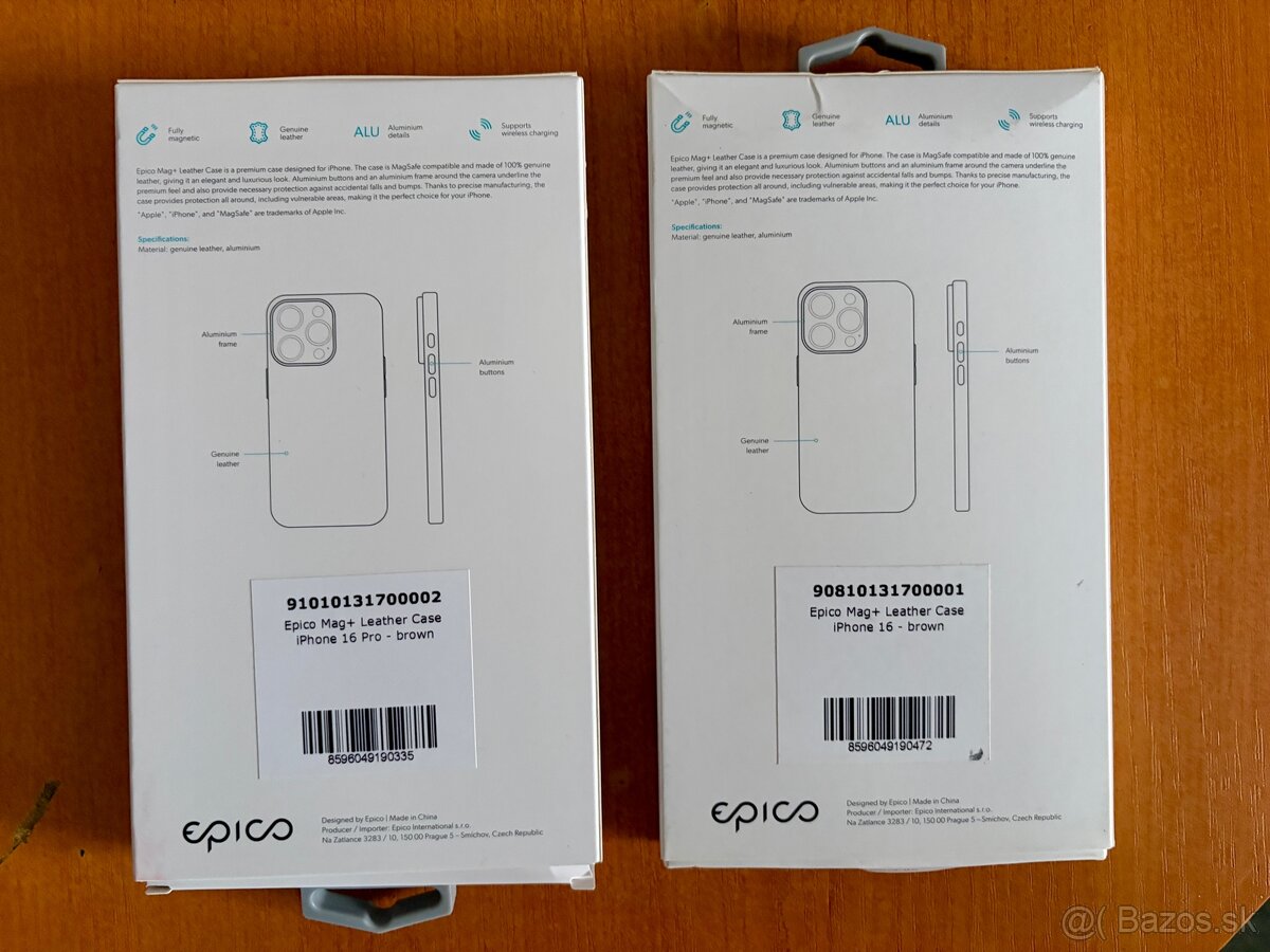 Kožený obal na iPhone 16/16 Pro - 2