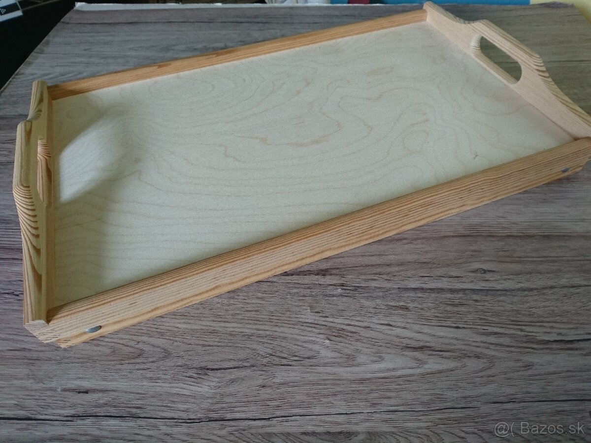 nový_drevený servírovací stolík - 2