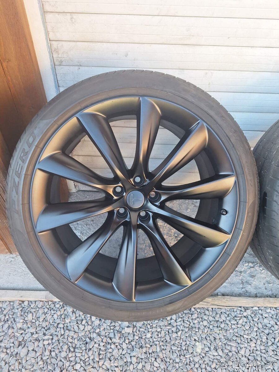 Tesla Model X 22" sada kolies - 2