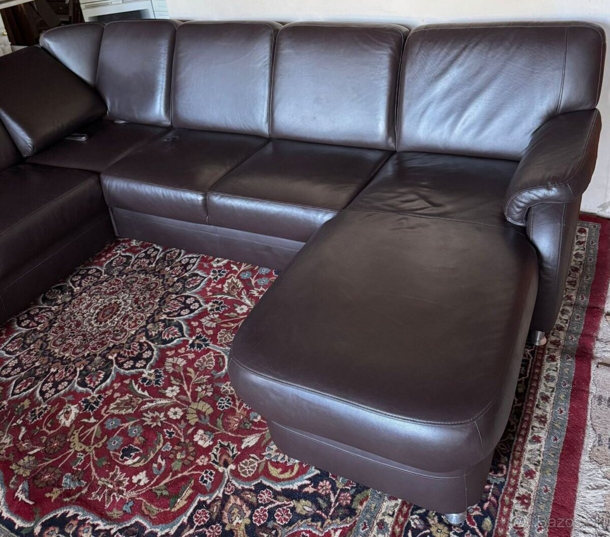 Moderní kožená sedačka do Účka, 4976 - 2