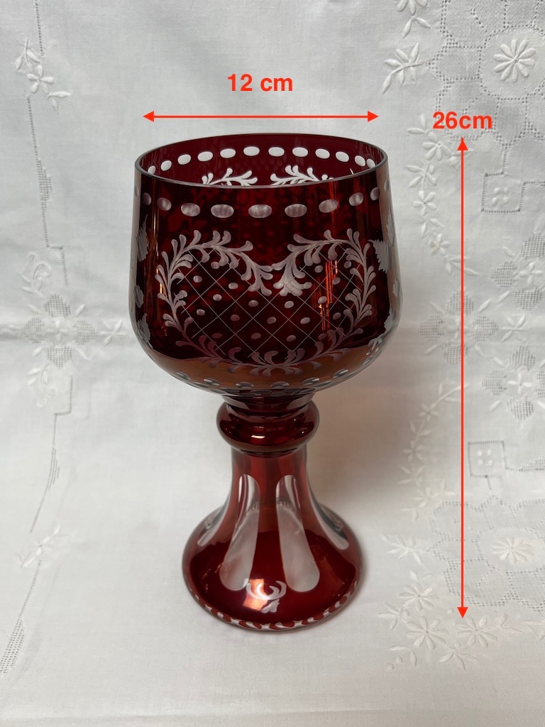 Veľký sklenený pohar Egermann - 2