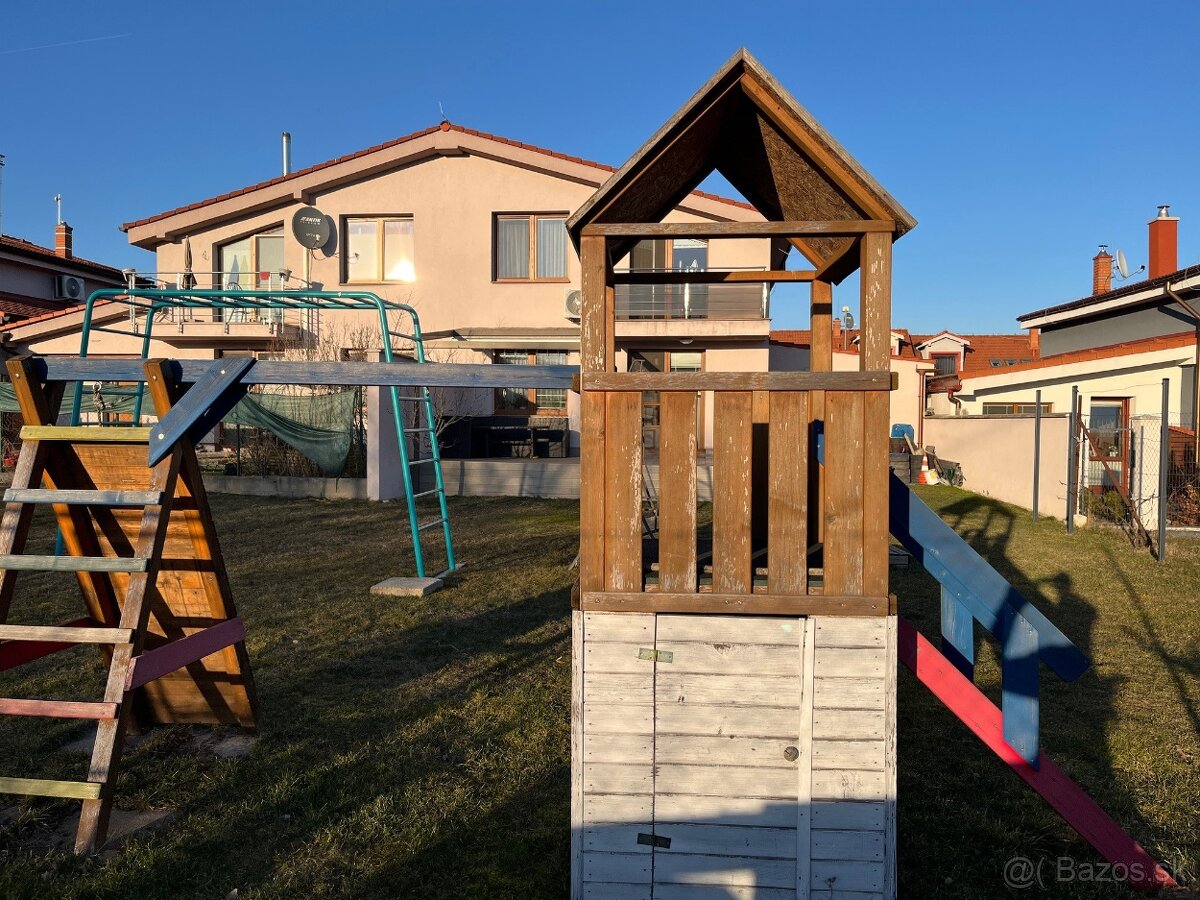 Záhradné ihrisko - domček - 2