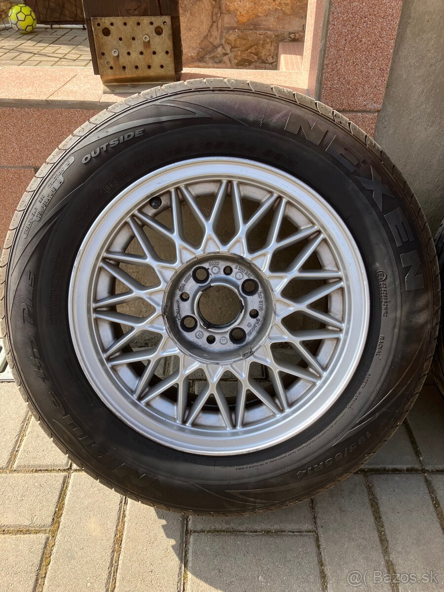 BBS 4x100 R14 195/65 letna sada - 2