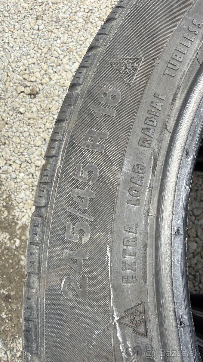 Continental 245/45 r18 zimne - 2