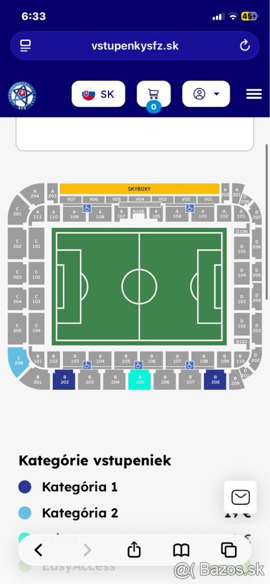 Lístky Slovensko Rumunsko - 2