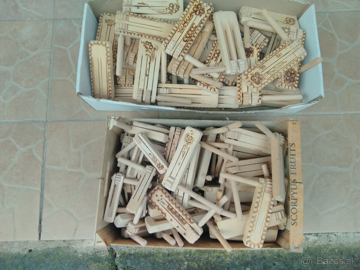 Drevene rapkace,rucky na naradie - 2