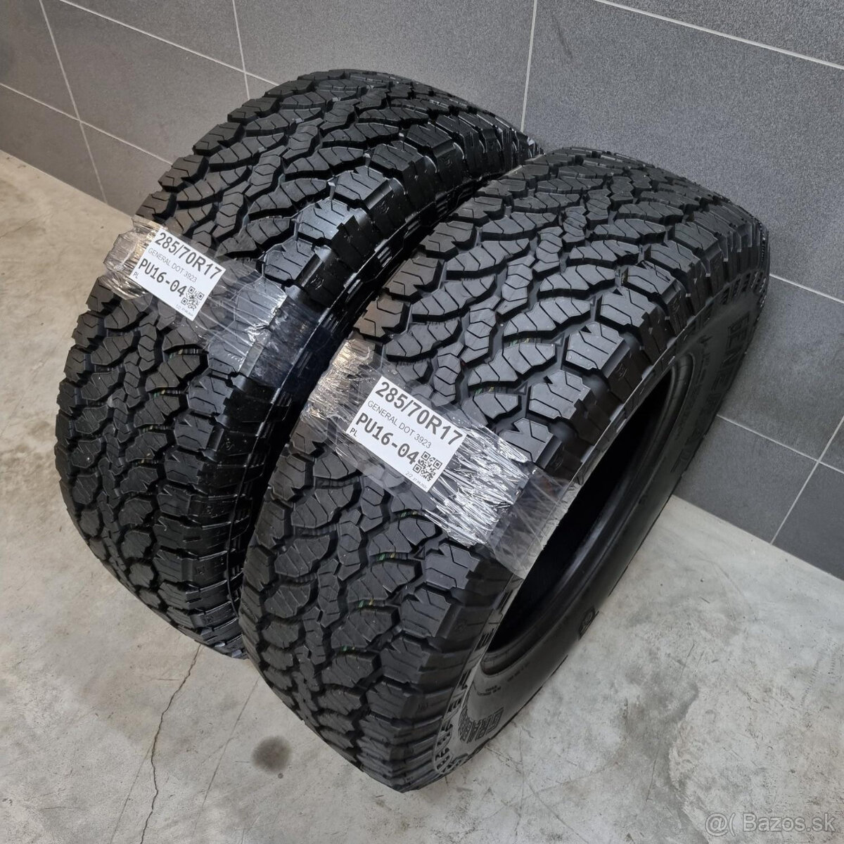 Letné offroad pneumatiky 285/70 R17 GENERAL DOT3923