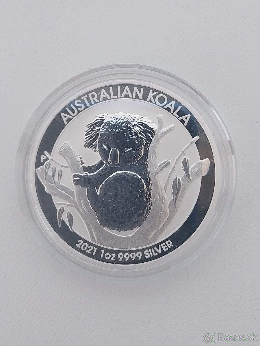 Strieborne investičné mince 1 OZ - 2