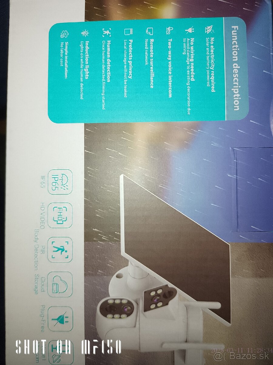 Wifi kamera, fotopasca dual kamera zlacnene - 2