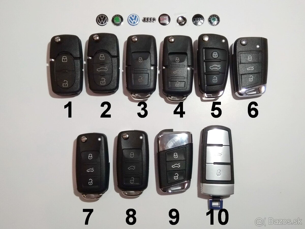 obal kluča VW autokluč Volkswagen - 2