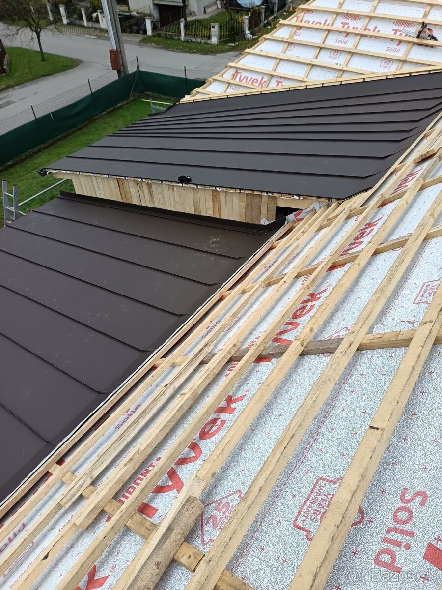 Klampiarske a Pokrývačské práce Výmena odkvapového systému - 2