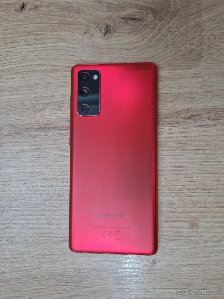 Samsung galaxy s20 FE - red - 2
