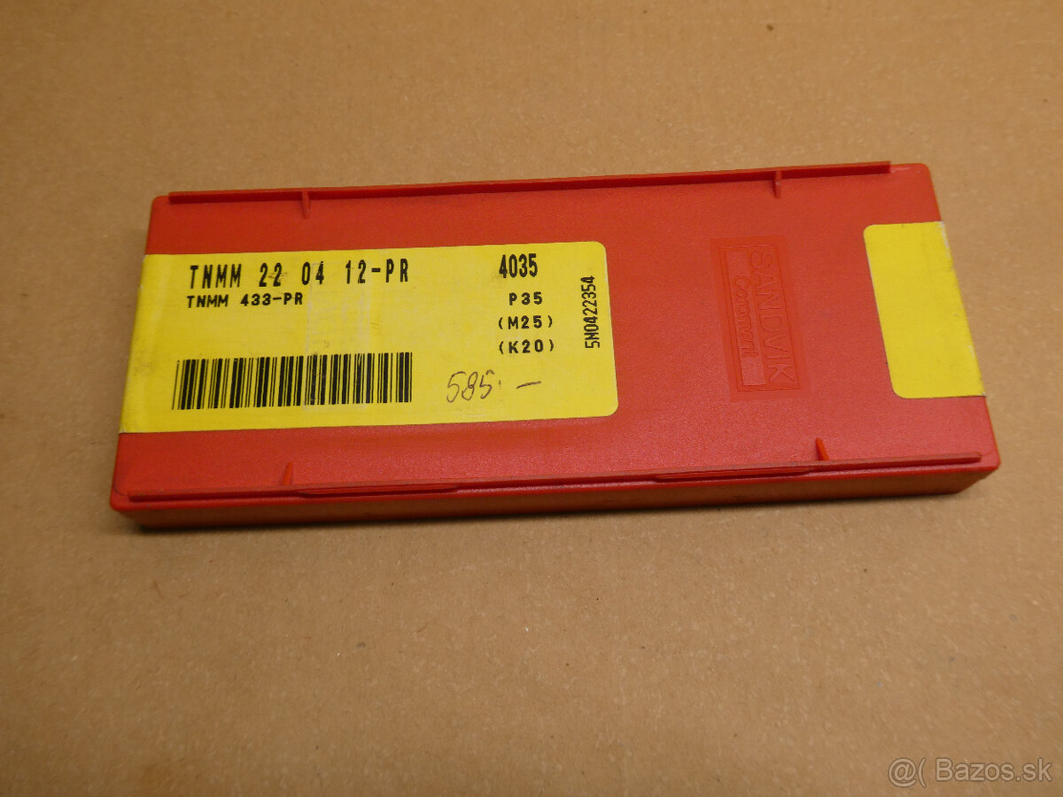 Predám nôž Sandvik PTFNR a doštičky - 2