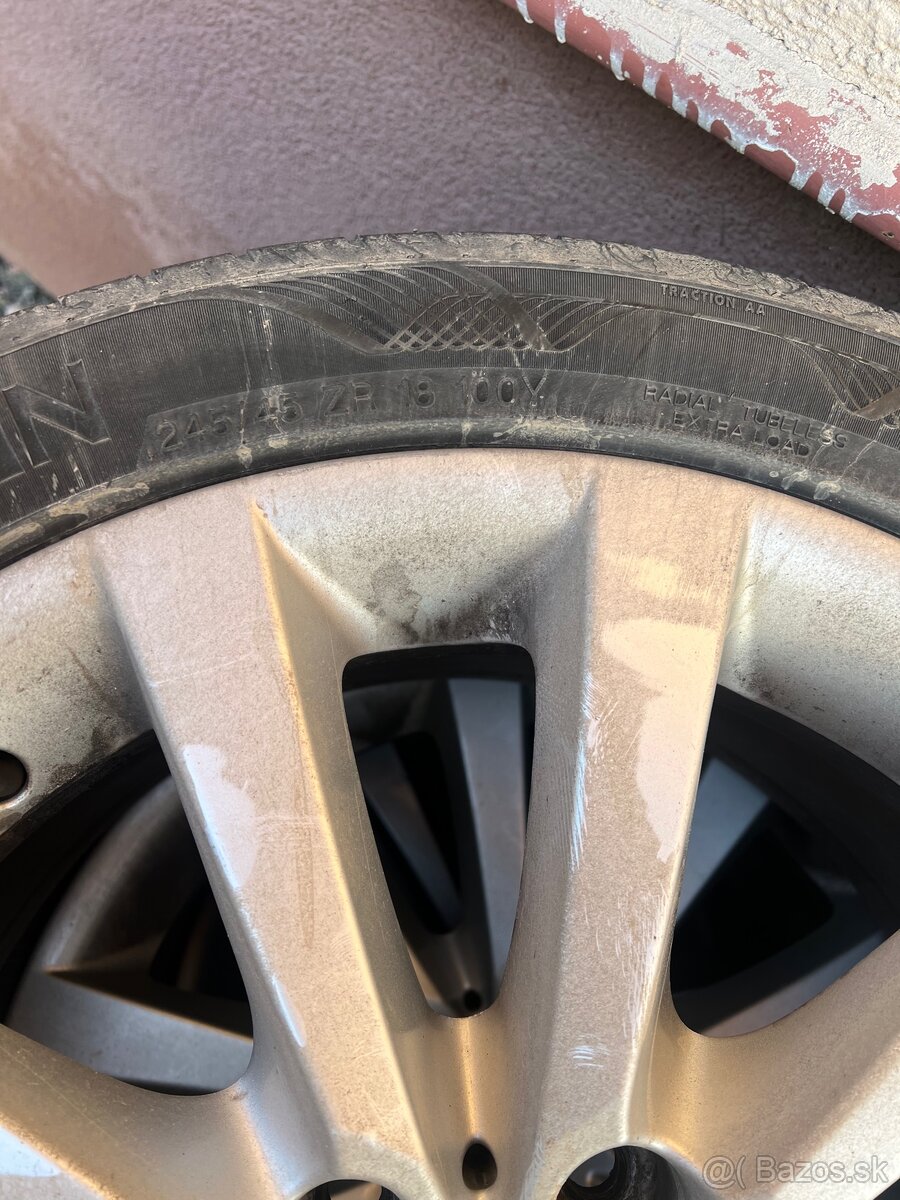 5x120 245/45 R18 letné - 2