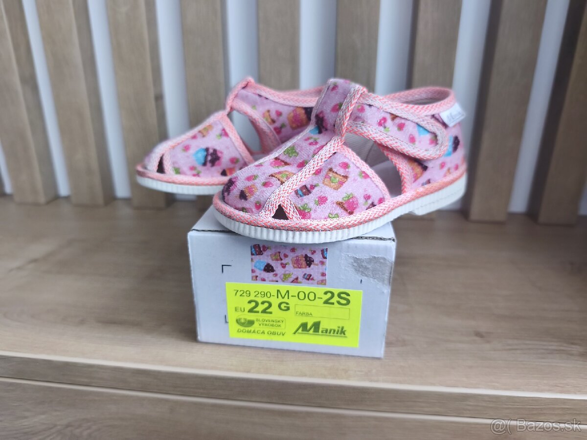 Dievčenské papučky - 2