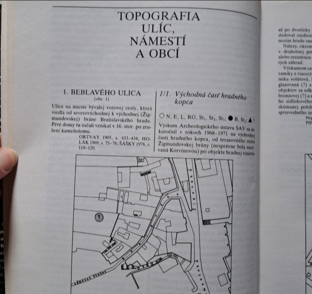 Archeologická topografia Bratislavy - 2