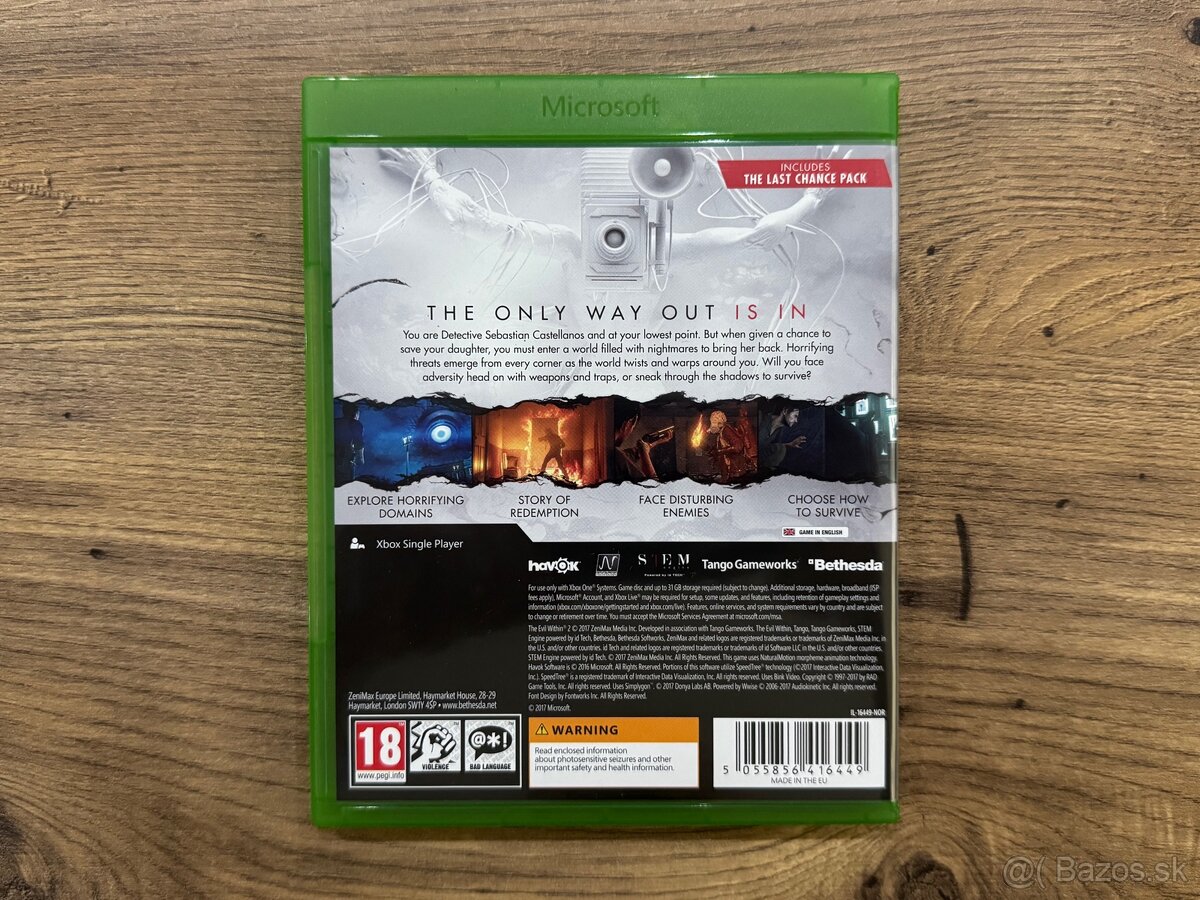 Xbox One | The Evil Within 2 - 2