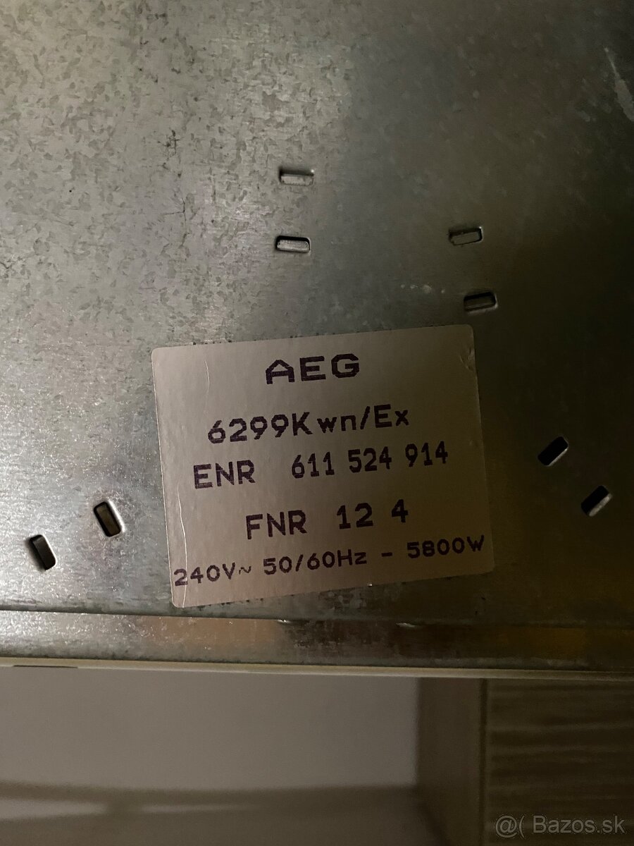 Sklokeramická varná doska AEG - 2