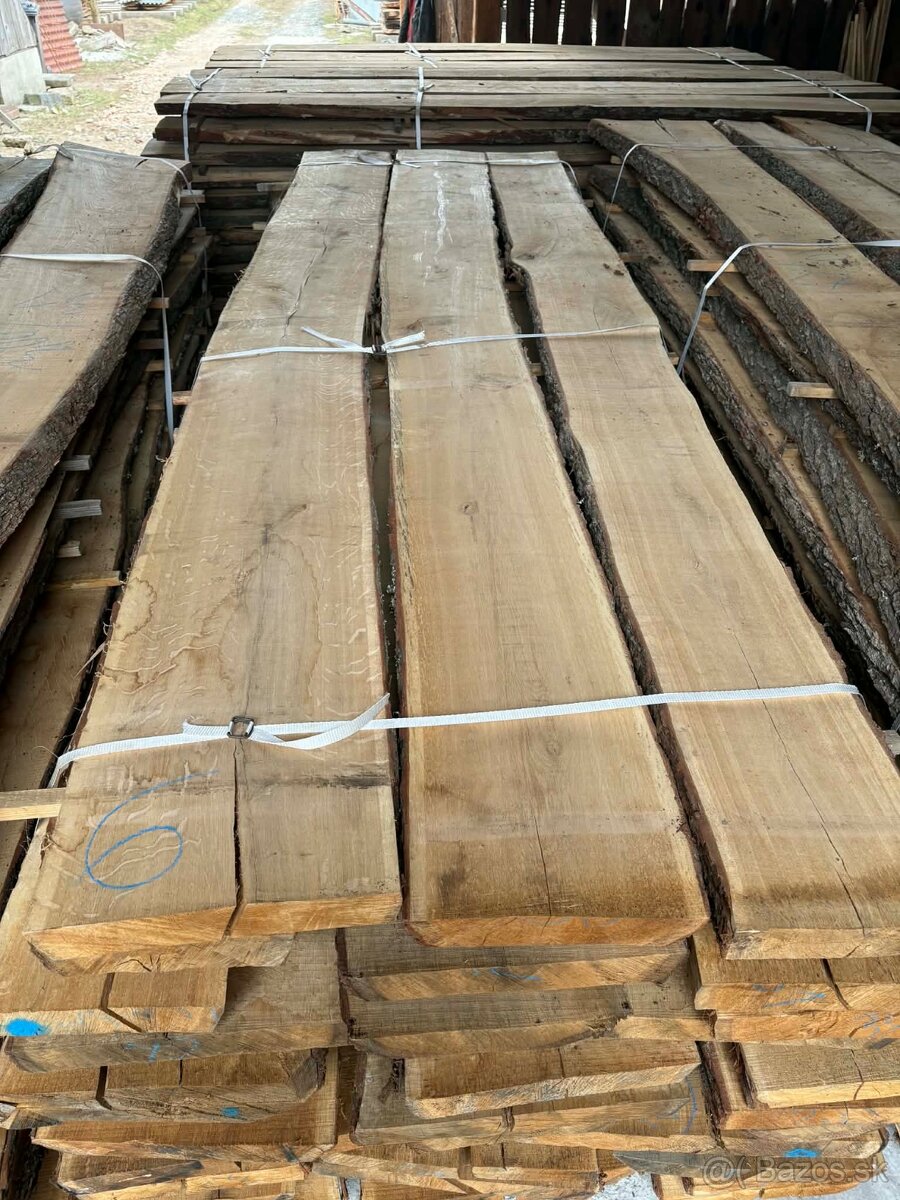 Dubové sušené rezivo(fošne) - 2