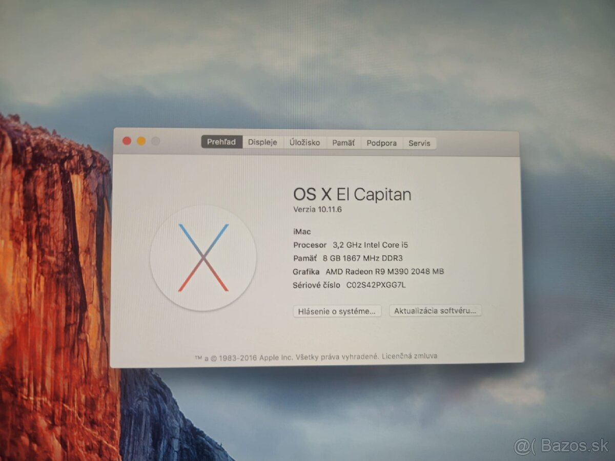 iMac 27" late 2015, 5K Retina - 2