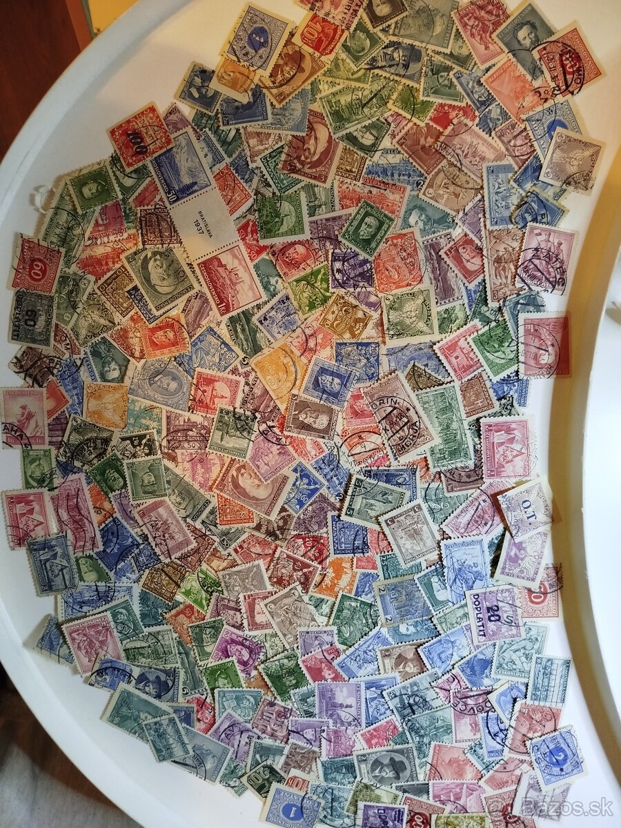 1. ČSR - mix známok - 2