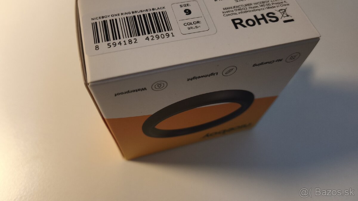 Platobný prsteň ONE Brushed S9 - 2