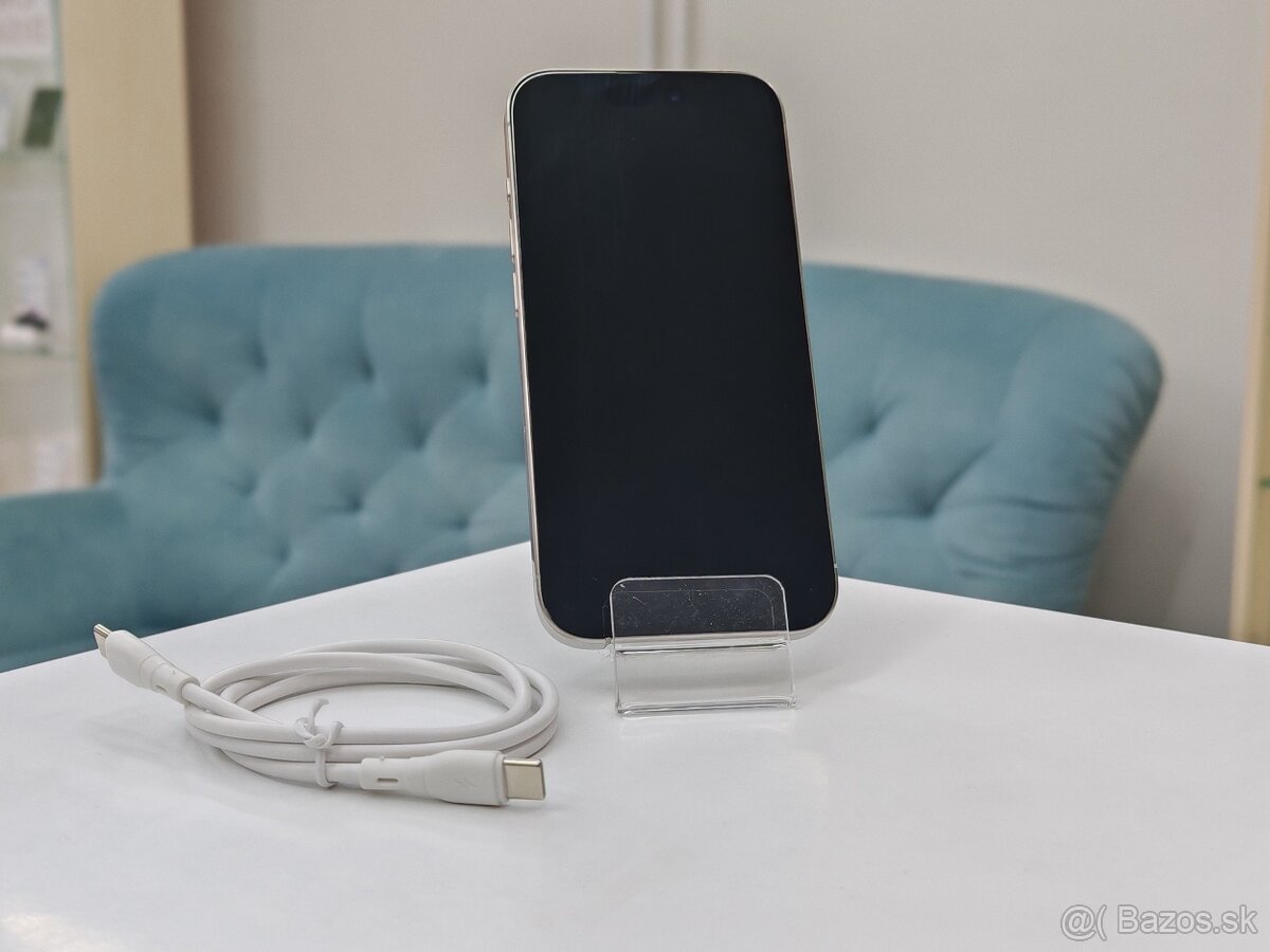 Apple iPhone 15 Pro 128GB White Titanium | ZÁRUKA - 2