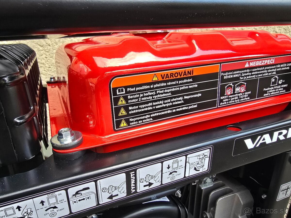 Elektrocentrála (generátor) VARI ECV 4600W PROFI - 2