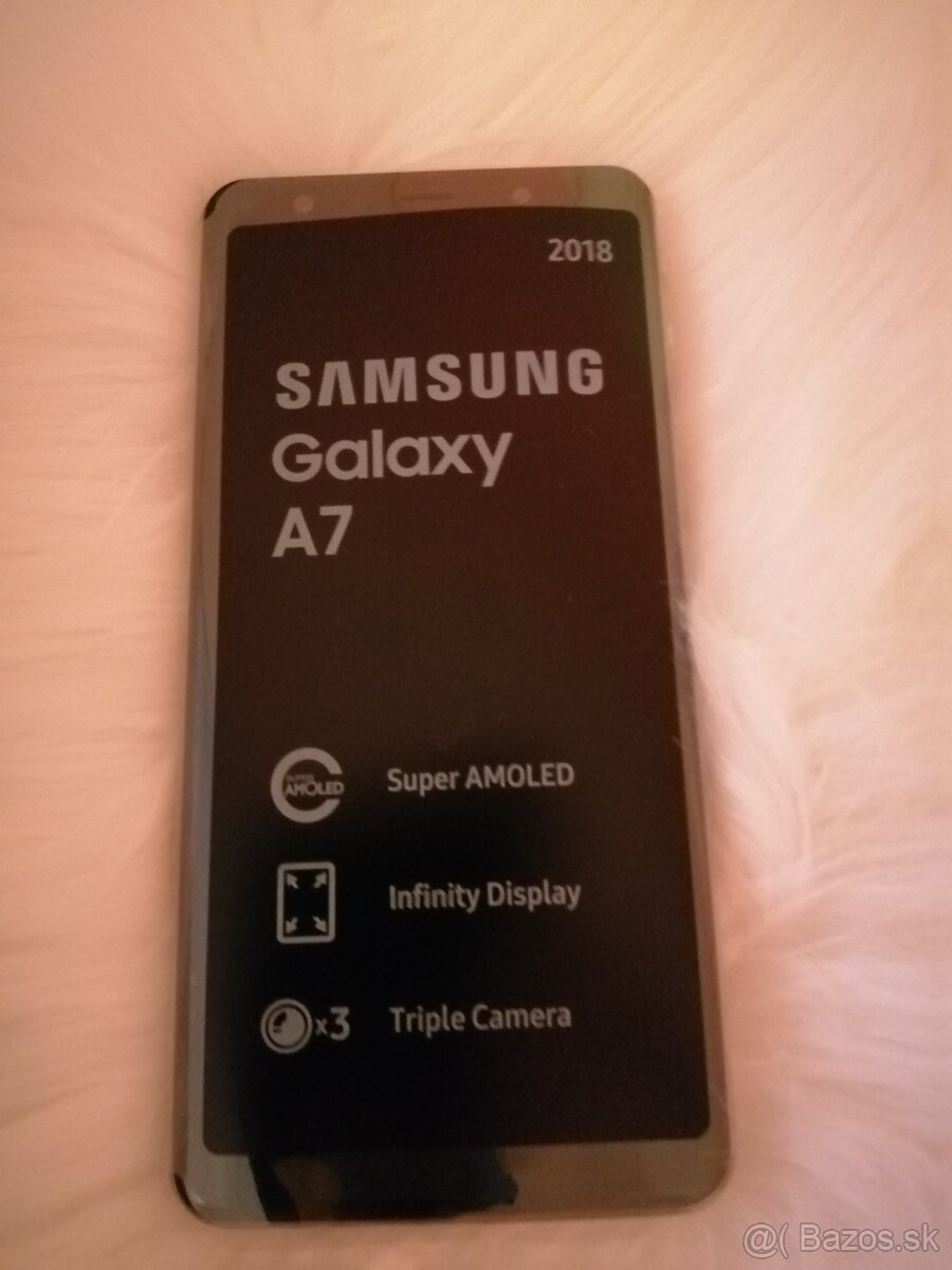 NOVÝ ZABALENÝ SAMSUNG A 7 GALAXY - 2