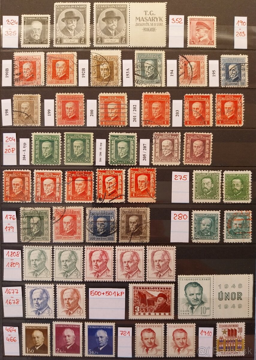 Známky ČSR – 3 - 2