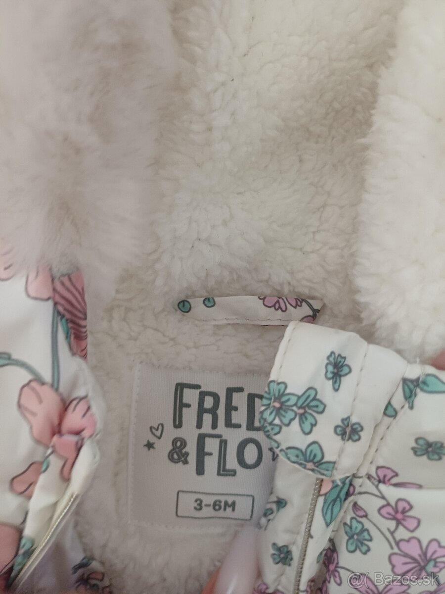 Detská zimná bundička 3-6 mes. - 2