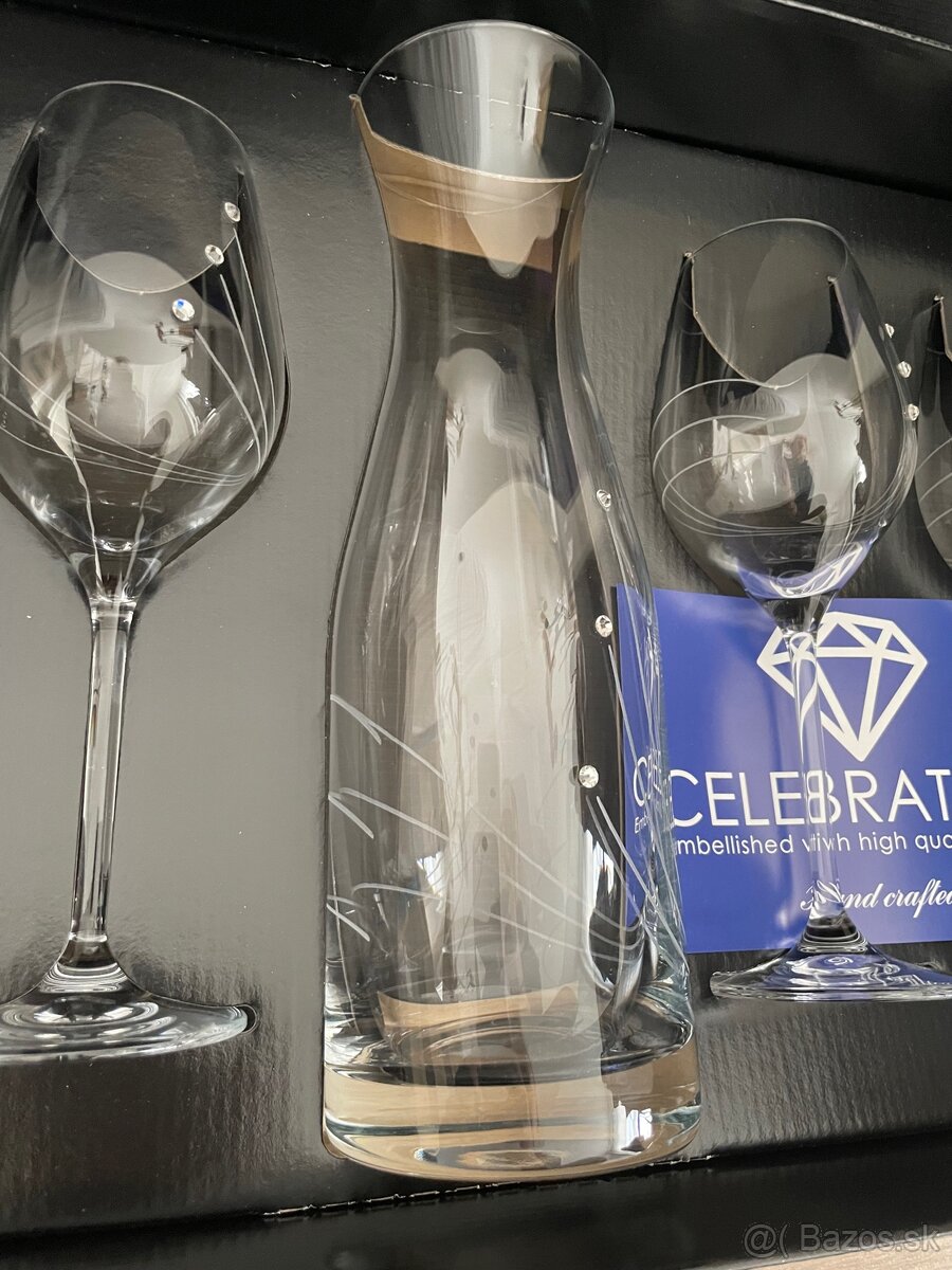 Kryštalové poháre - 2