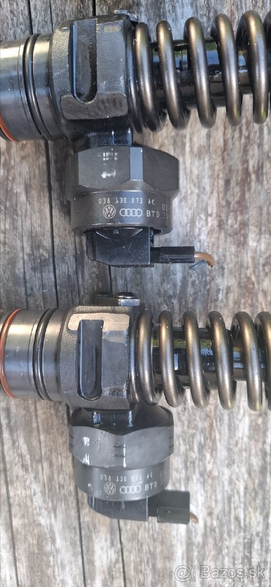 038130073AC Vstrekovacie trysky 1.9TDI 85kW AJM , AUY - 2