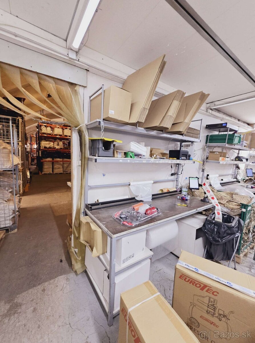 Baliaci stôl s nadstavbou, pracovný stôl - 2