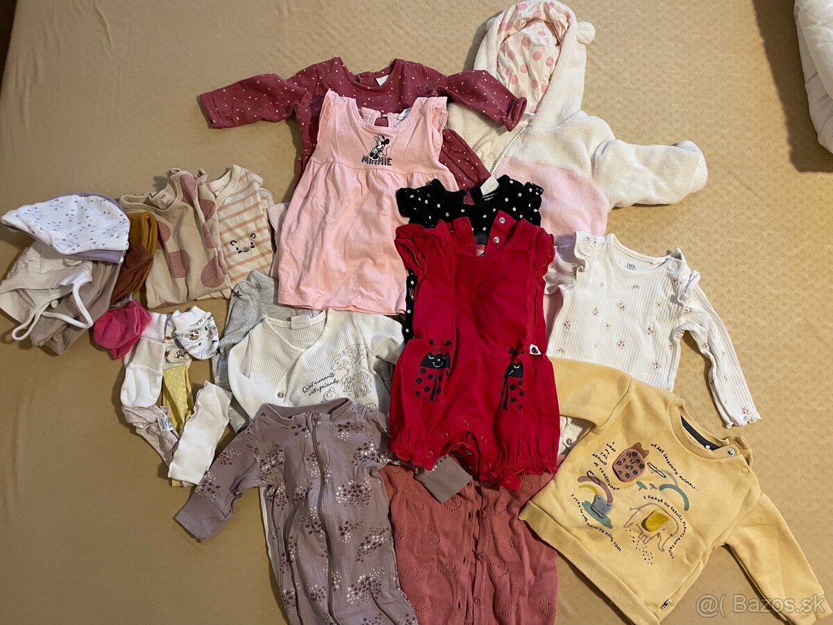 Oblečenie dievčatko 0-3 mesiace (50-62 cm) - 2