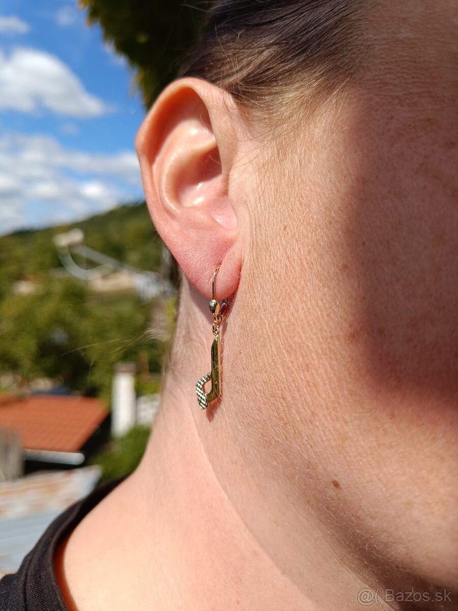 Zlate nausnice 585 zaujimave - 2