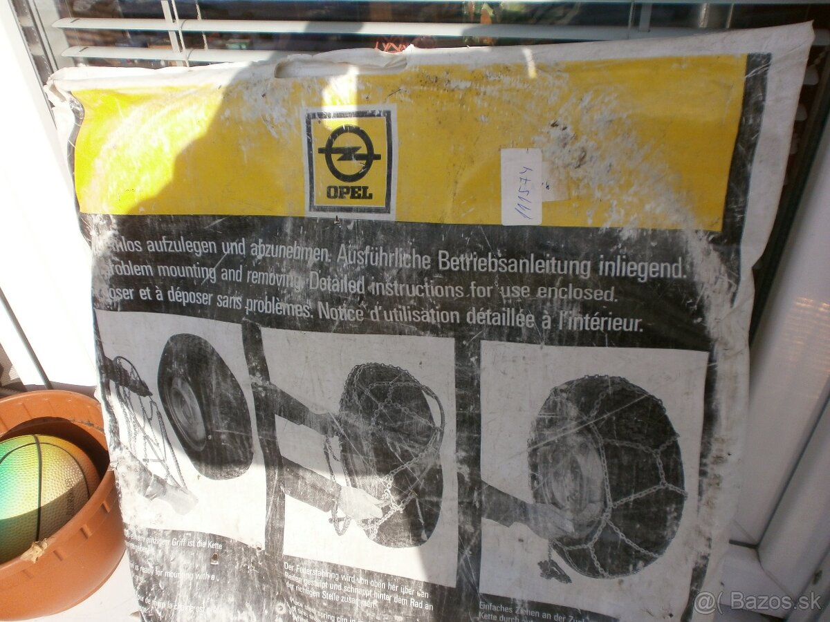 Snehové reťaze-Opel - 2