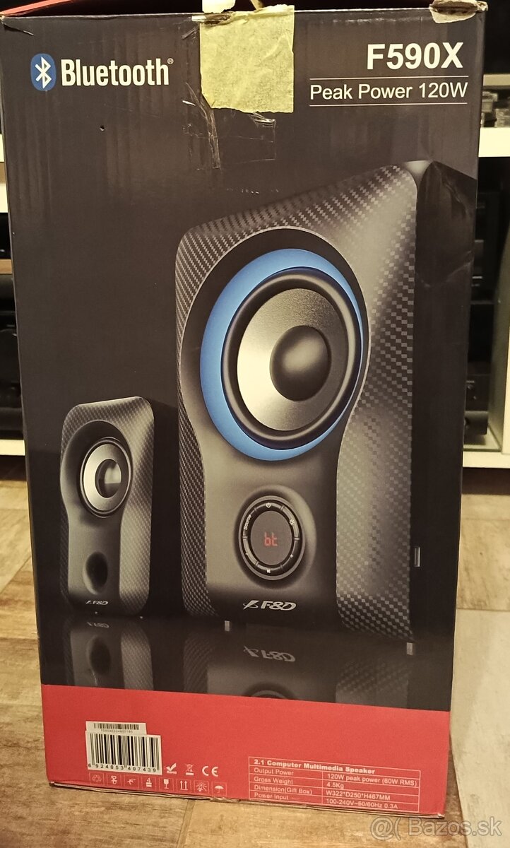 F590X Reproduktory 2.1.🎧s Bluetooth. - 2