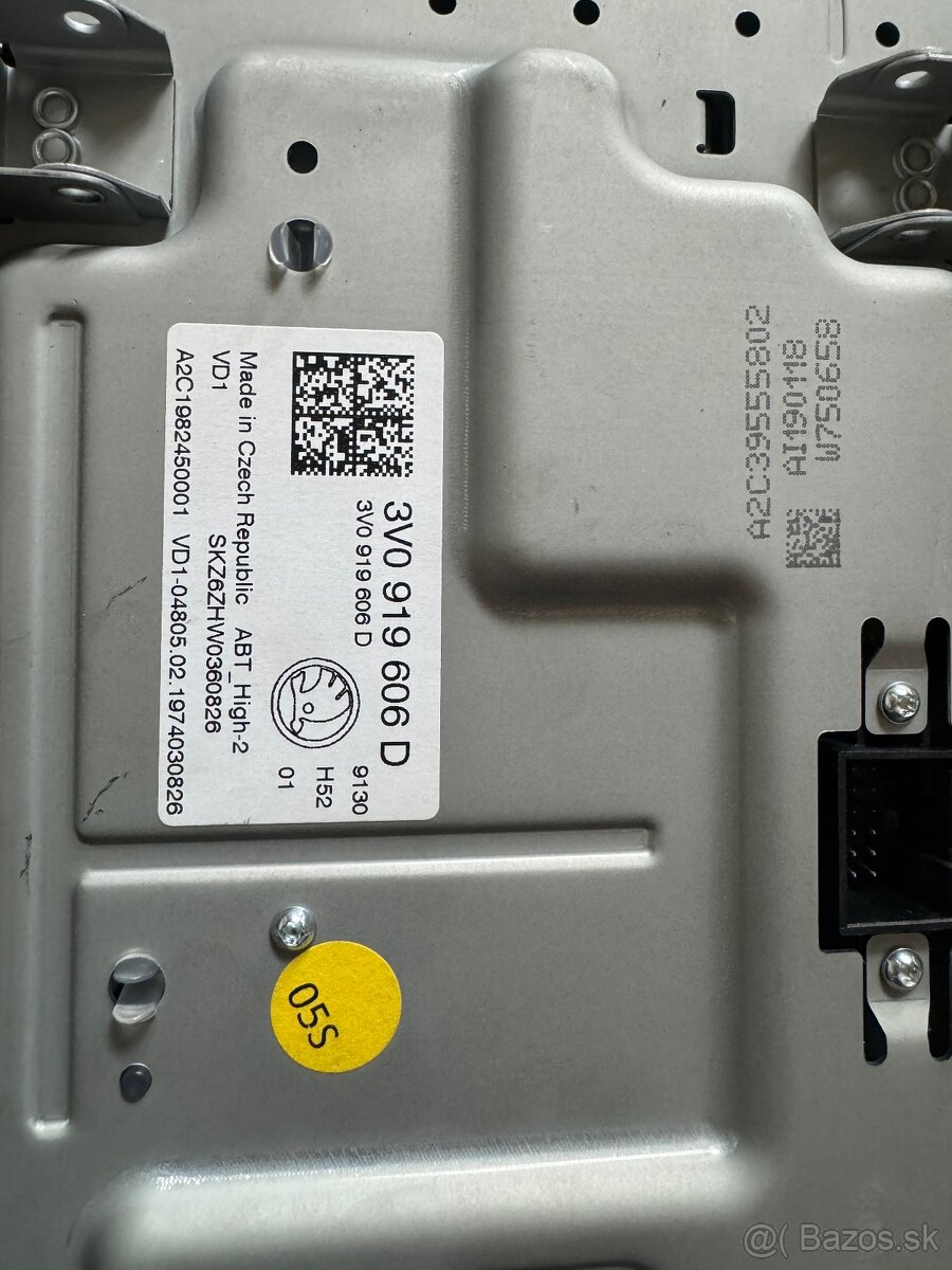 OEM 3V0919606D LCD displej Columbus Skoda Superb 3 - 2