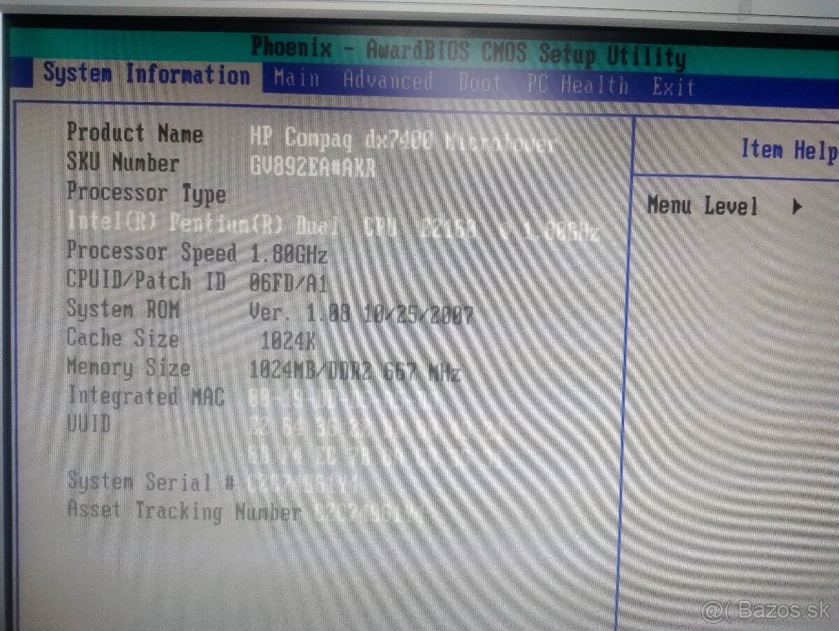 HP Compaq dx 7400 - 2