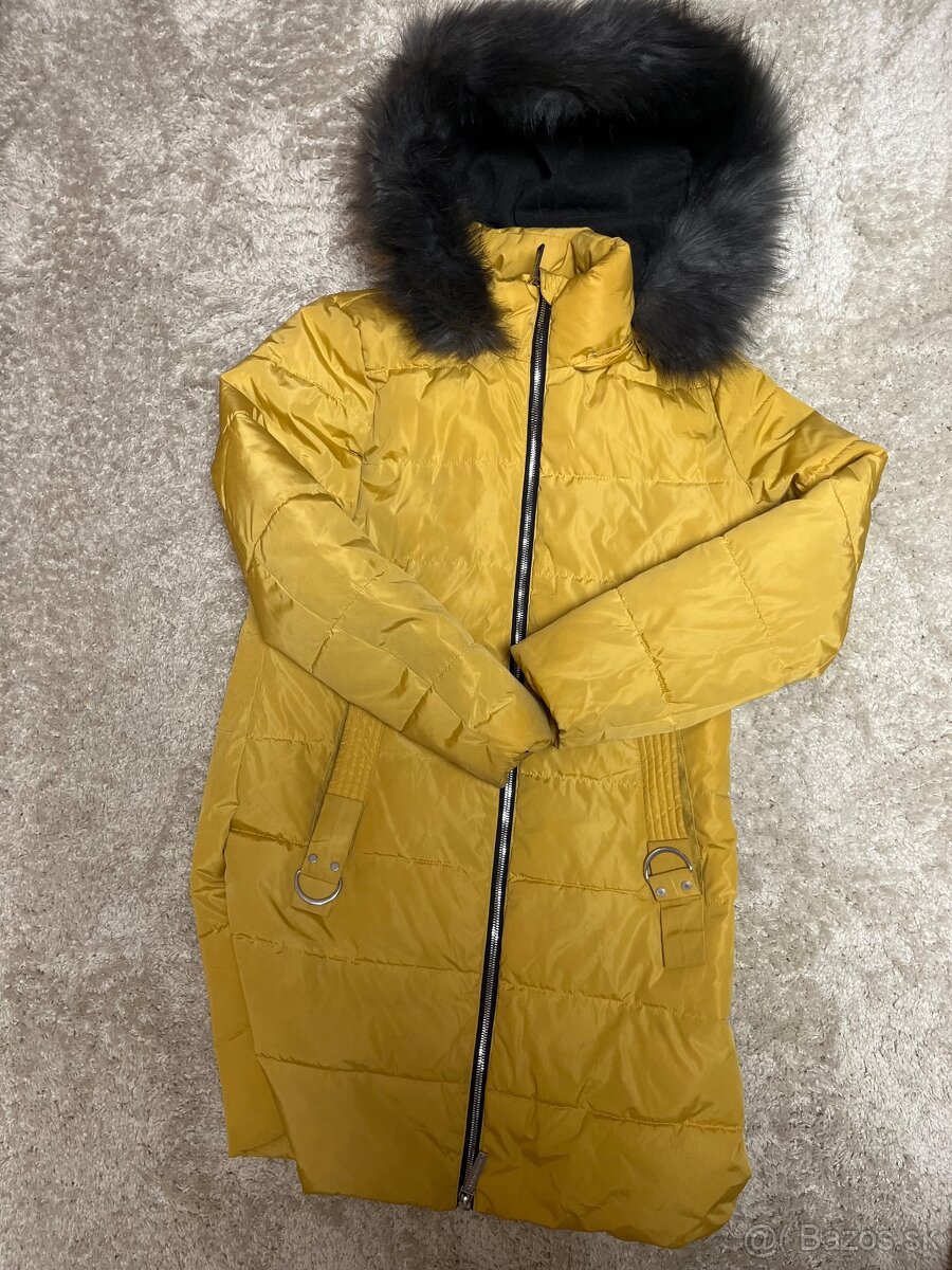 Predám dámsky žltý kabát - 2